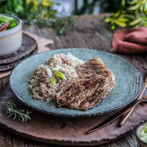 Steak na kuskusu