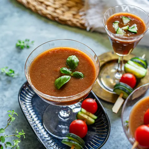 GAZPACHO - studená španělská zeleninová polévka