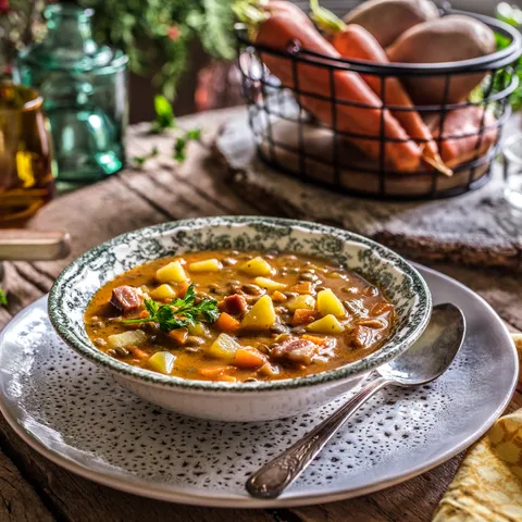 Lentil stew 