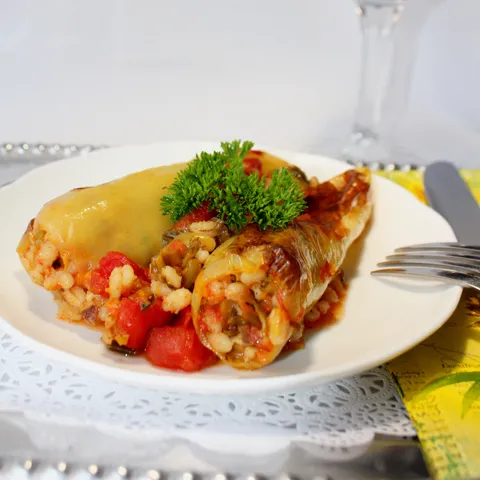 Posne punjene paprike