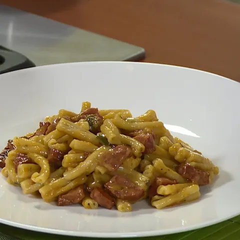 Šumska tjestenina s povrćem i gljivama