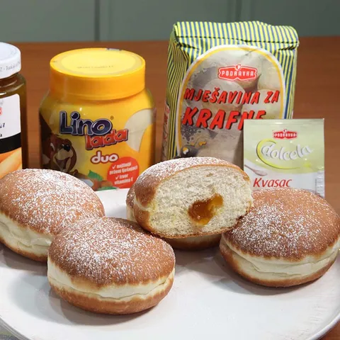 Mirisne tople krafne.... mmmm