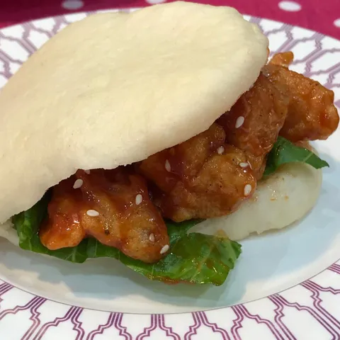 Korejska pržena piletina Dakgangjeong 닭강정  *Gluten free