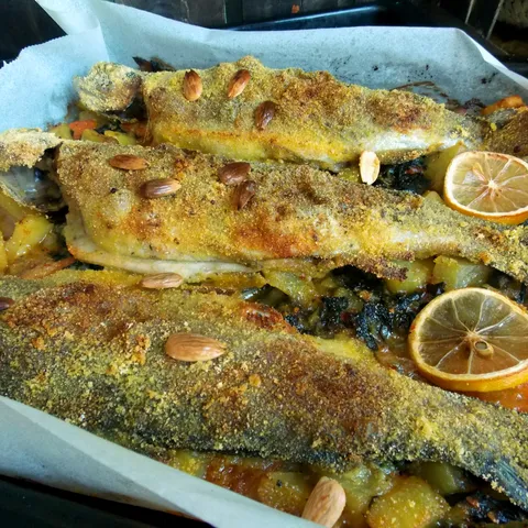 Pastrmka na povrću