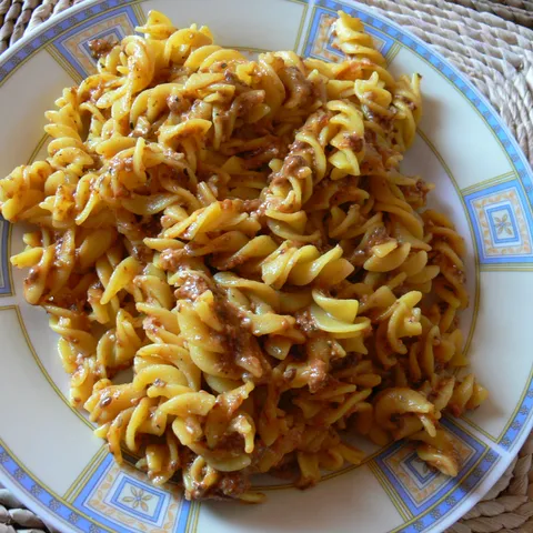 ~ Slasno a nije masno ~ Veganski bolonjez makaroni sa orasima