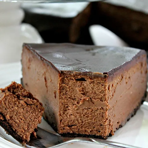 Dark Chocolate Cheesecake...