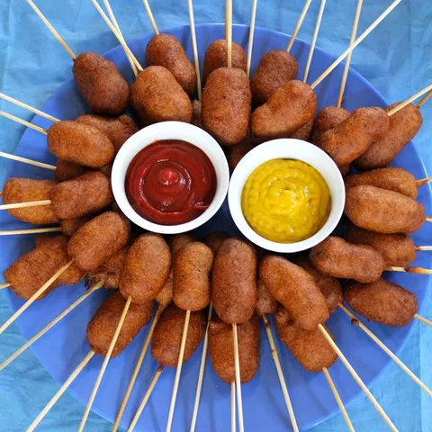 Corn Dog - Hrenovka na stapicu