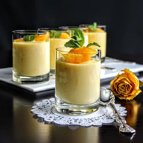 Domaći puding od pomorandže