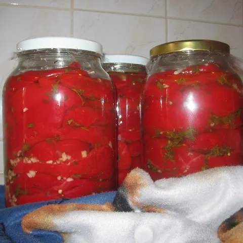 Pecene paprike za zimu