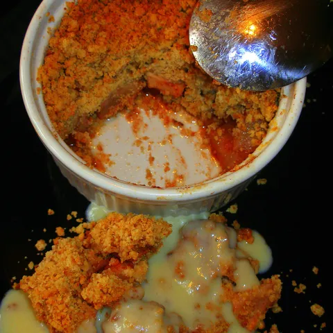 Apple crumble