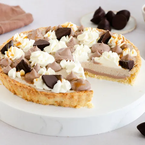 Tart s čokoladom i kestenima