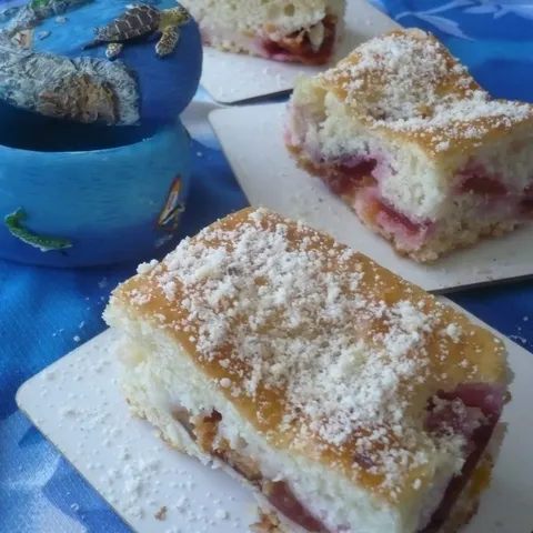 lagani kolač s šljivama..