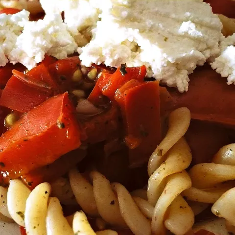Fusilli con pepe