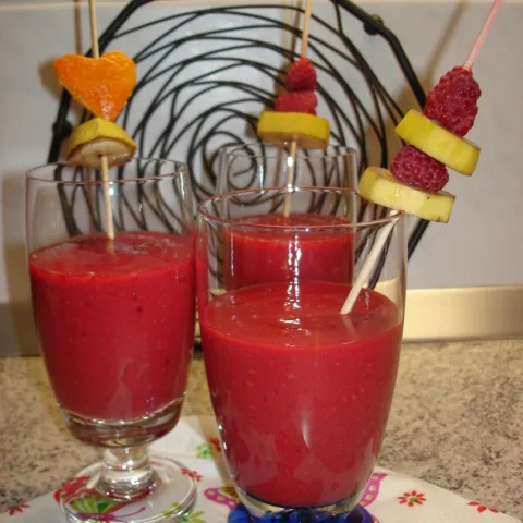 Smoothie od malina i banana