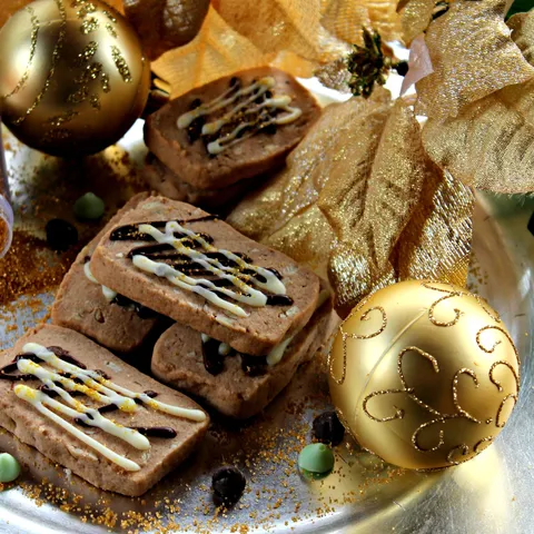 Chocolate-Almond cookies...