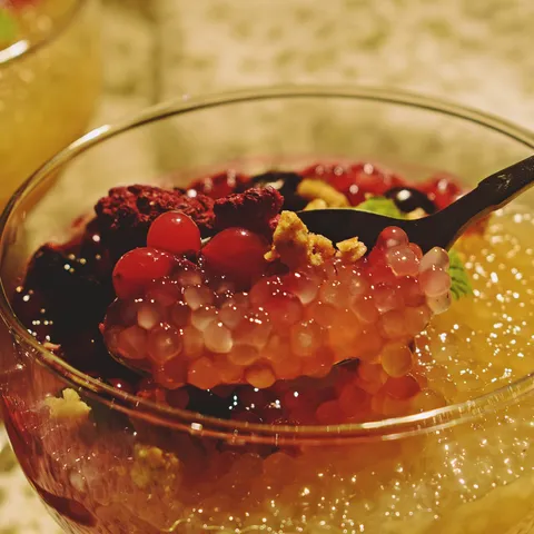 ღ  Puding od tapioka perlica  i voća