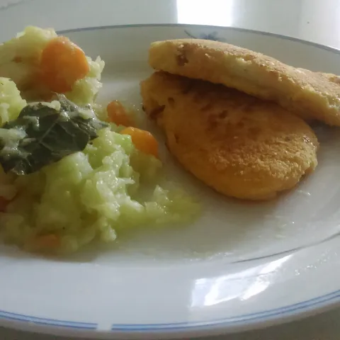 Panirani oslić sa keljom :)