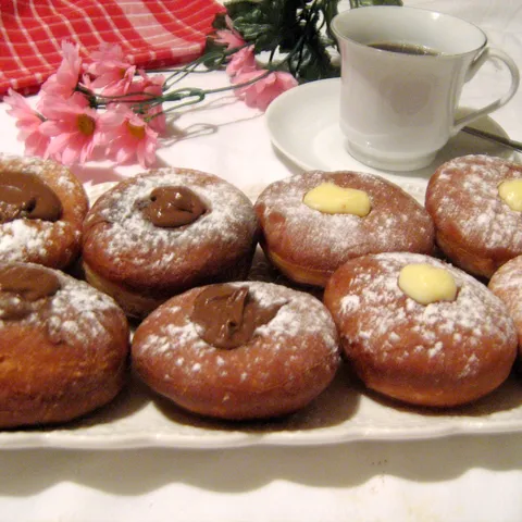 Krofne vanilija, Krofne čokolada
