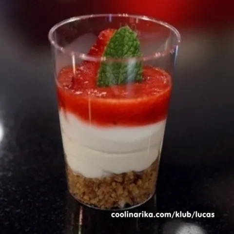 No bake cheesecake shots