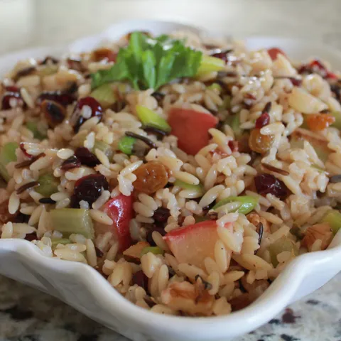 Smedja riza i orzo tjestenina sa kruskama